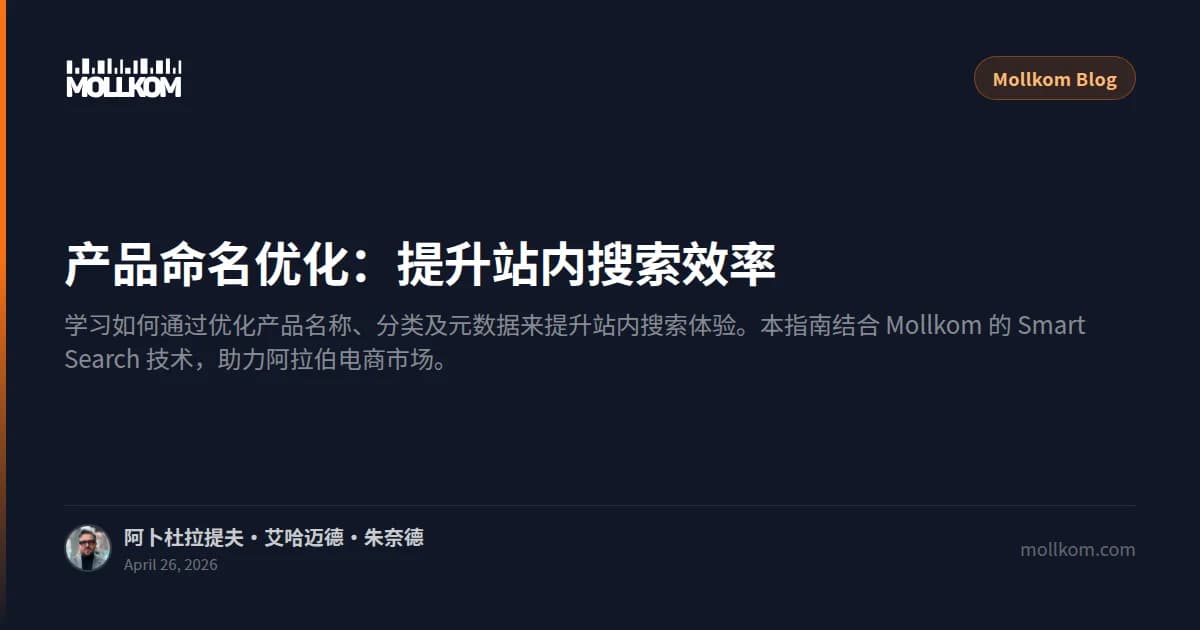 产品命名优化:提升站内搜索效率