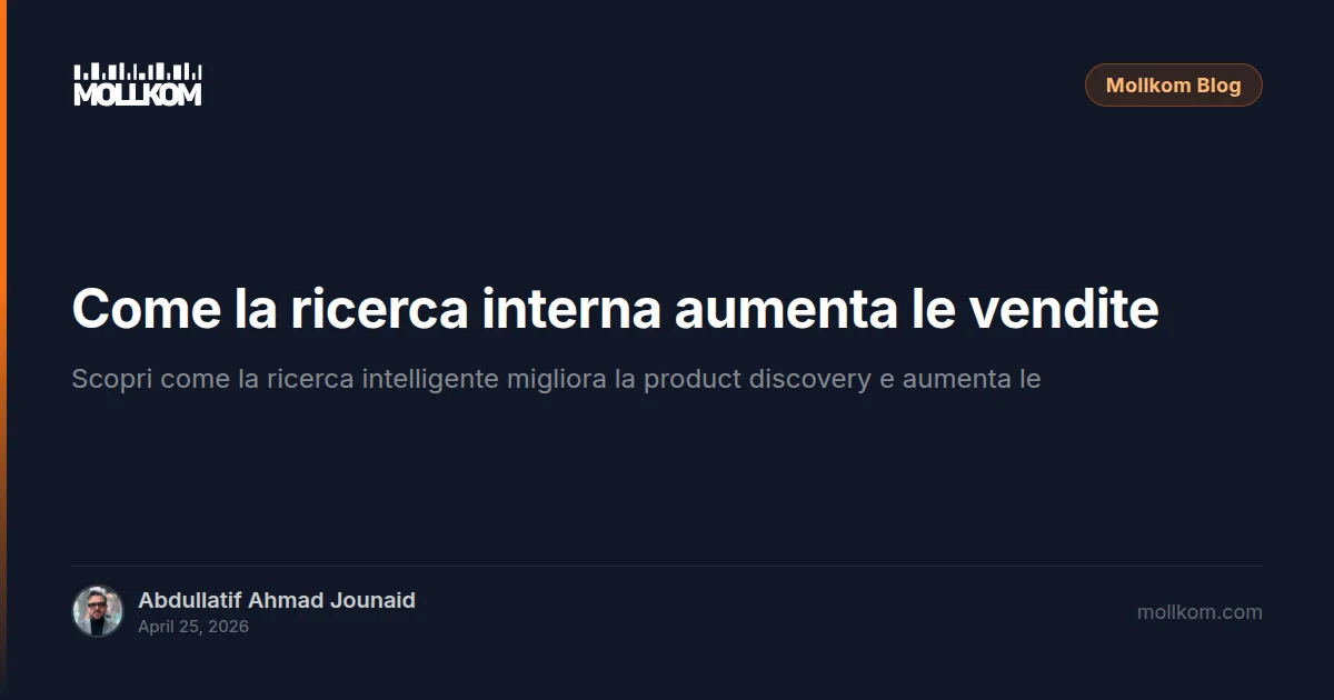 Come la ricerca interna aumenta le vendite