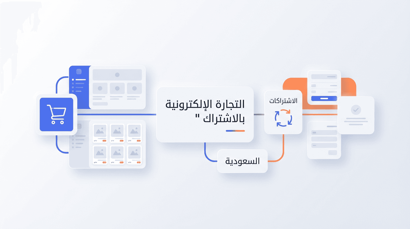 التجارة الإلكترونية بالاشتراك في السعودية 2026: كيف تبني نموذج إيرادات متكررة مستقرة مع منصة مثل مولكم؟