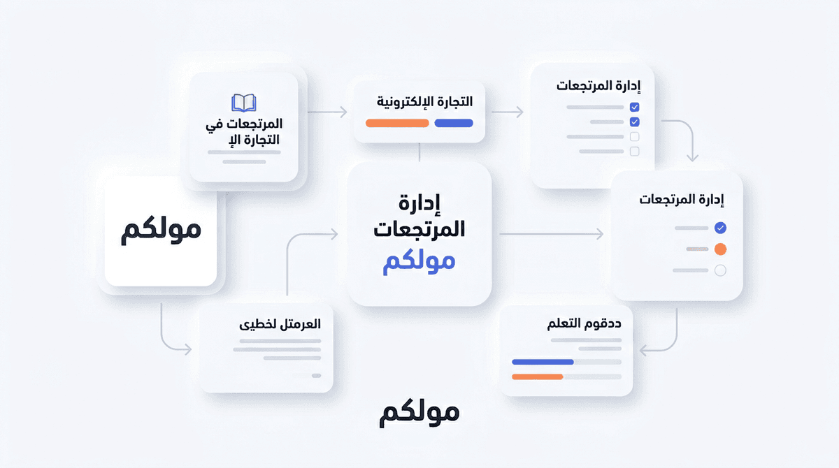 إدارة المرتجعات في التجارة الإلكترونية السعودية 2026: تحويل الخسائر إلى فرص مبيعات مع مولكم