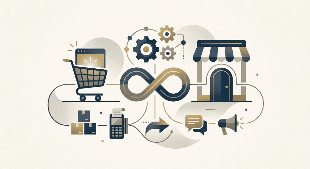 دمج المتجر الإلكتروني والمحل الفيزيائي في استراتيجية العمل عبر القنوات (Omnichannel): دليل للتجار