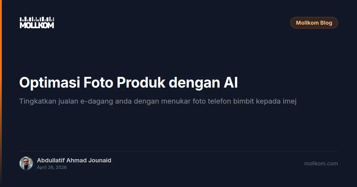 Optimasi Foto Produk dengan AI