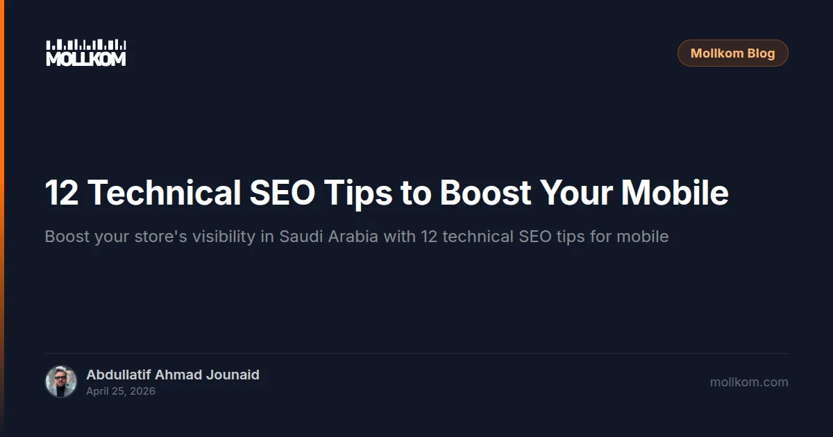 12 Technical SEO Tips to Boost Your Mobile Store