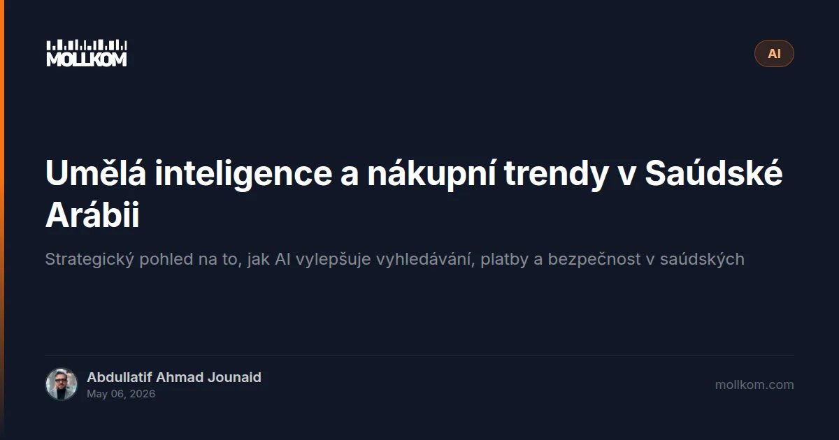 Umělá inteligence a nákupní trendy v Saúdské Arábii