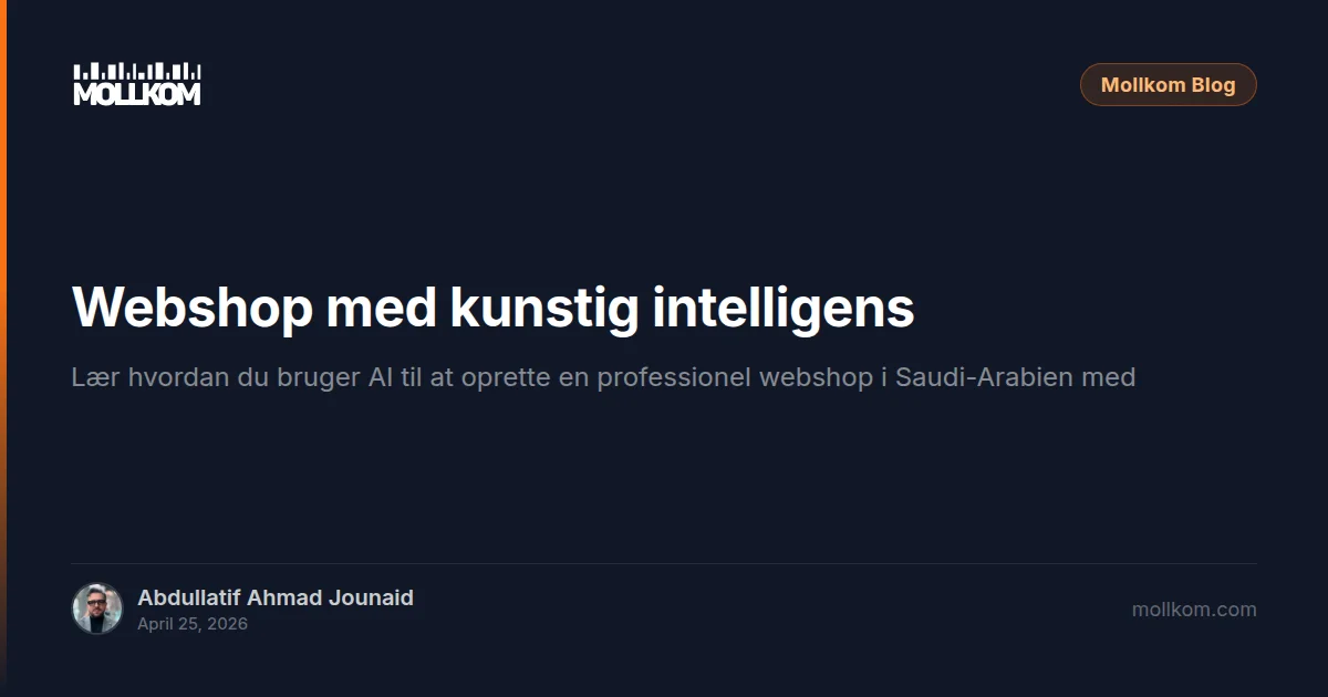 Webshop med kunstig intelligens