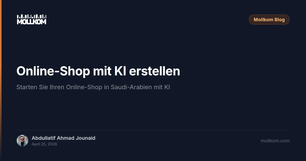 Online-Shop mit KI erstellen