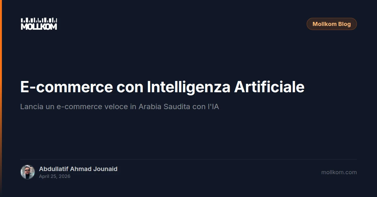E-commerce con Intelligenza Artificiale