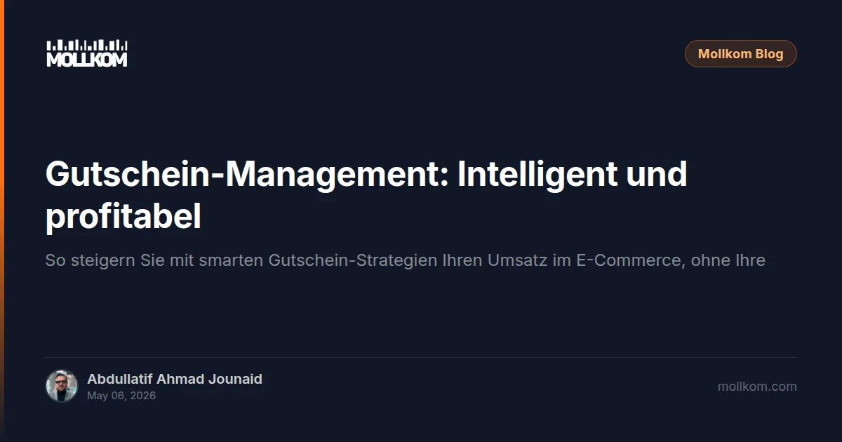 Gutschein-Management: Intelligent und profitabel