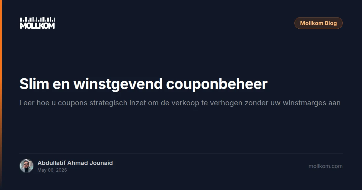 Slim en winstgevend couponbeheer