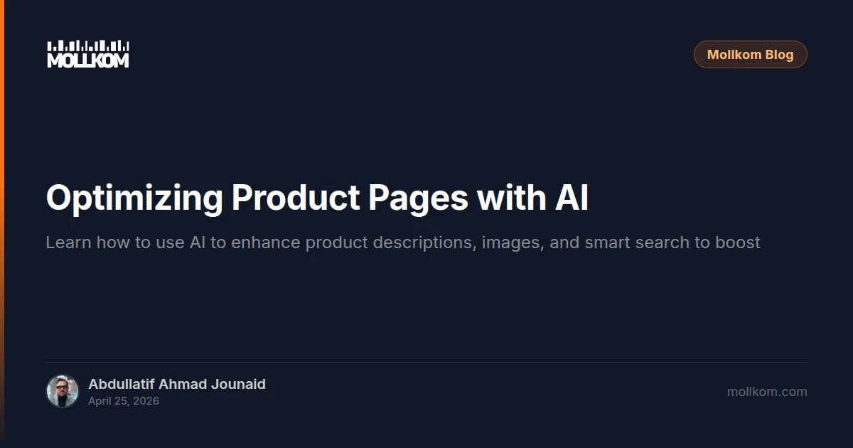 Optimizing Product Pages with AI